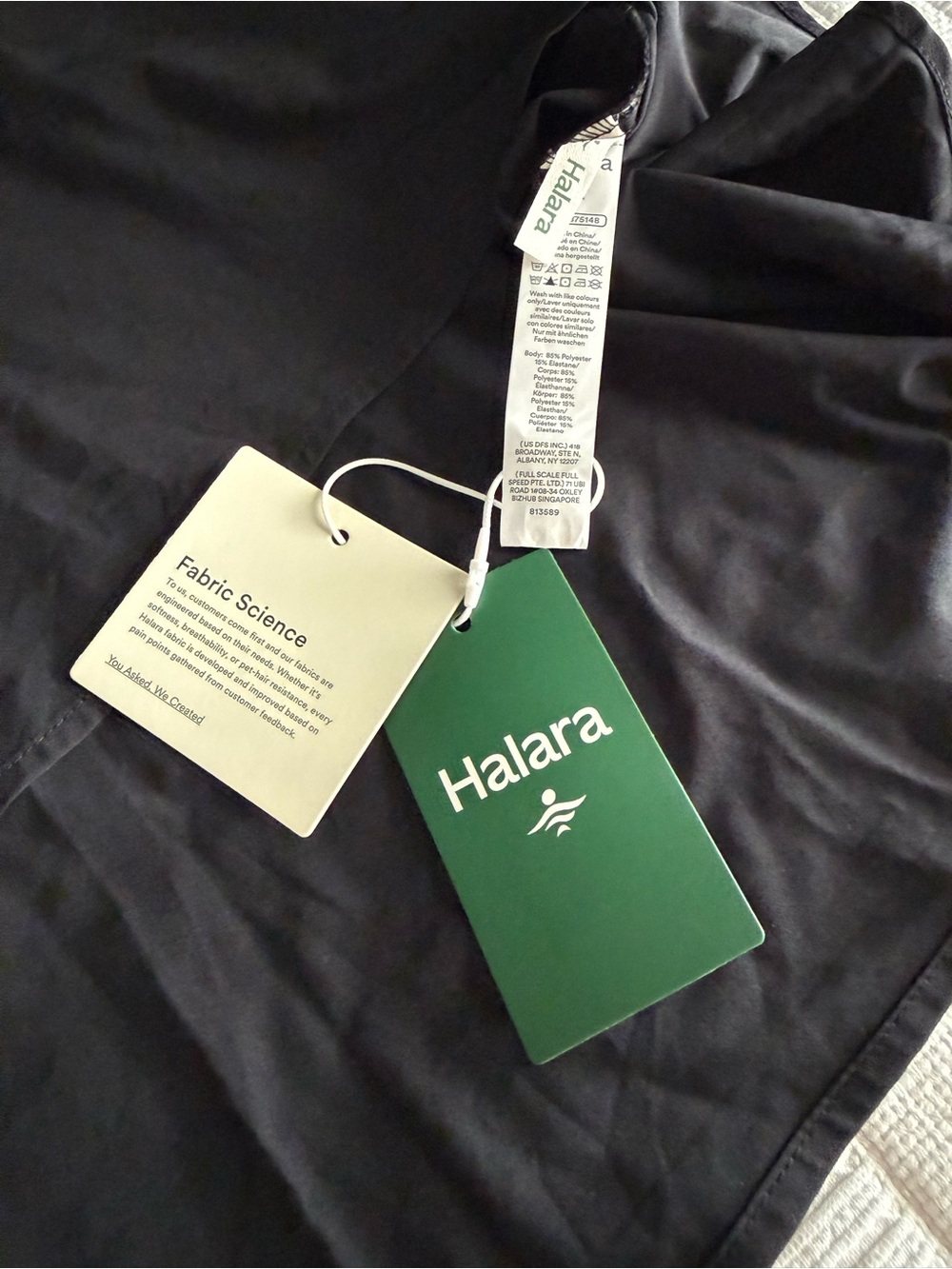 NWT Halara Breezeful™ Flowy Quick Dry Midi Casual Plus Size Pinafore Dress - Picture 10 of 10